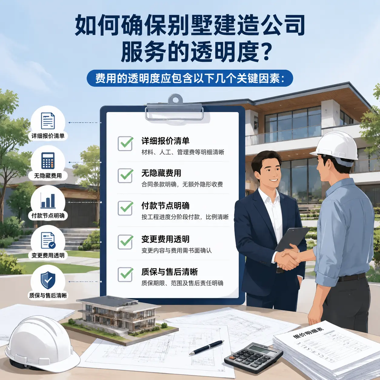 在 毕节 如何确保别墅建造公司服务的透明度？