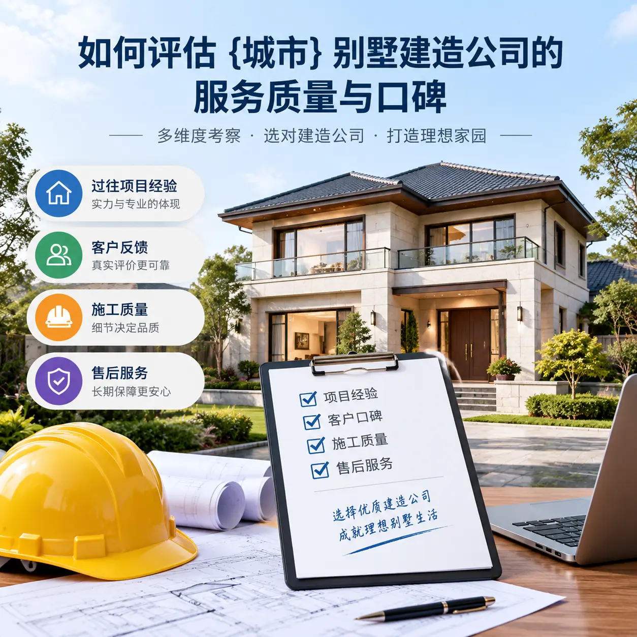 如何评估 毕节 别墅建造公司的服务质量与口碑