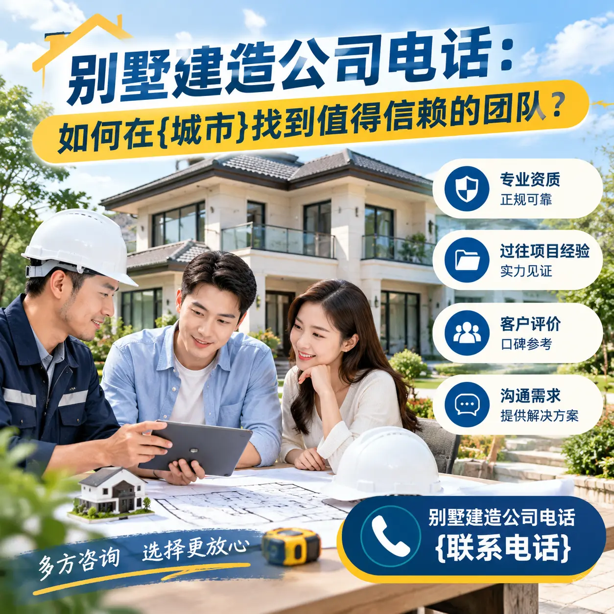 别墅建造公司电话：如何在毕节找到值得信赖的团队？