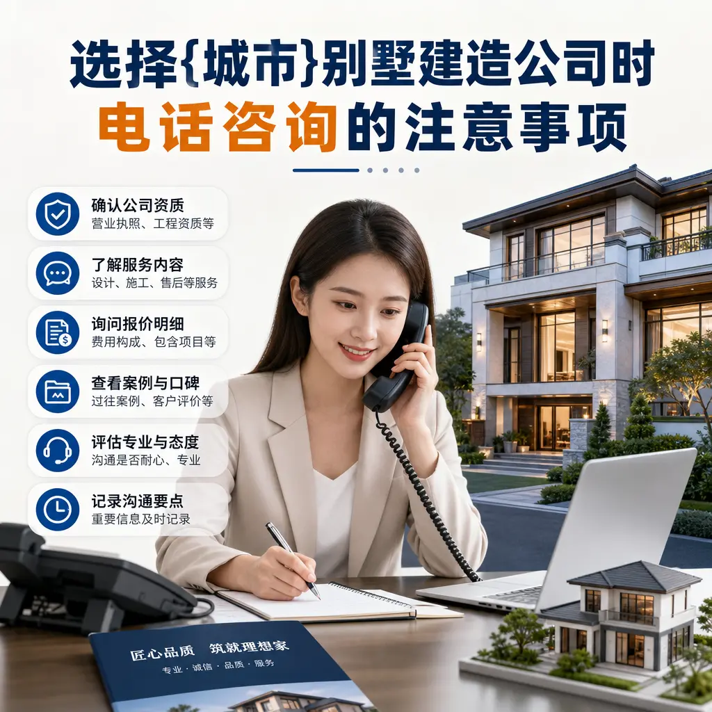 选择毕节别墅建造公司时，电话咨询的注意事项