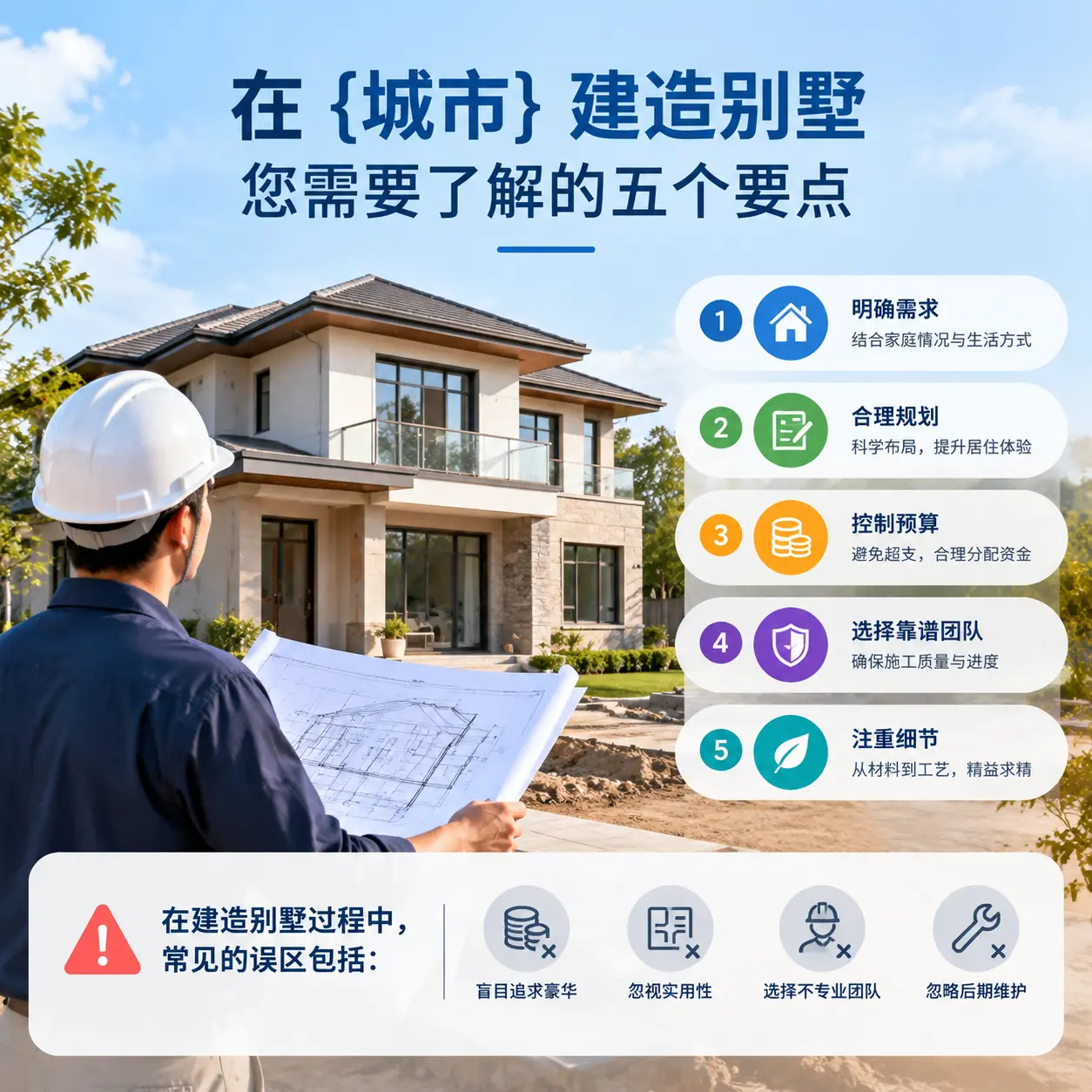 在 毕节 建造别墅，您需要了解的五个要点