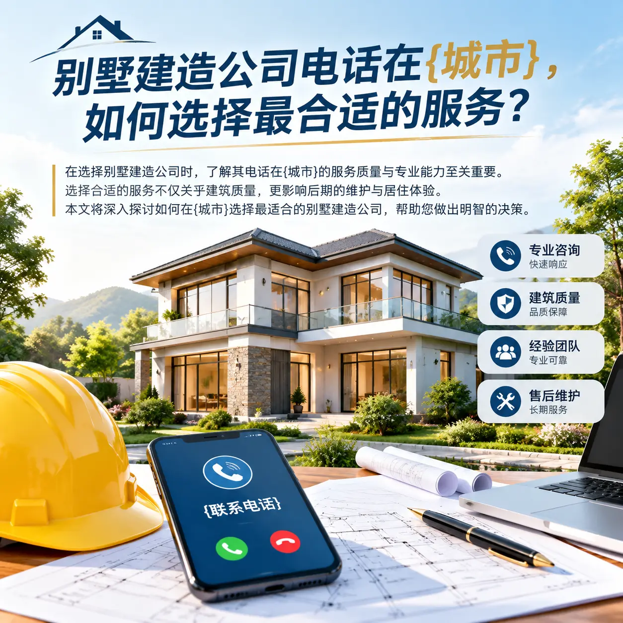 别墅建造公司电话在毕节,如何选择最合适的服务?