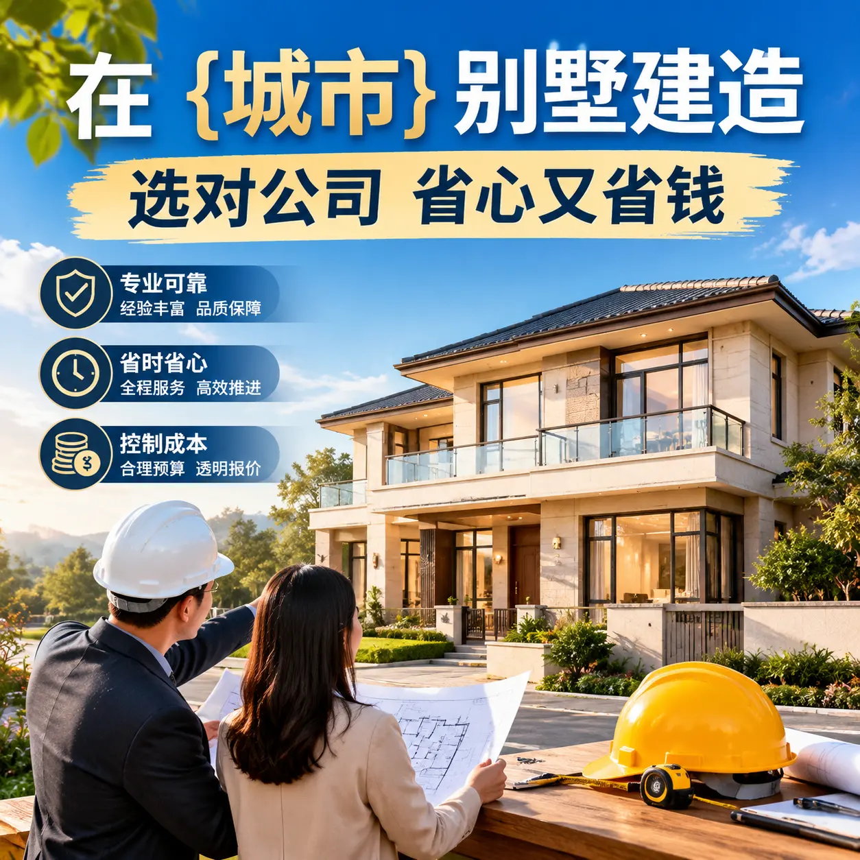 在 毕节 别墅建造，选对公司省心又省钱