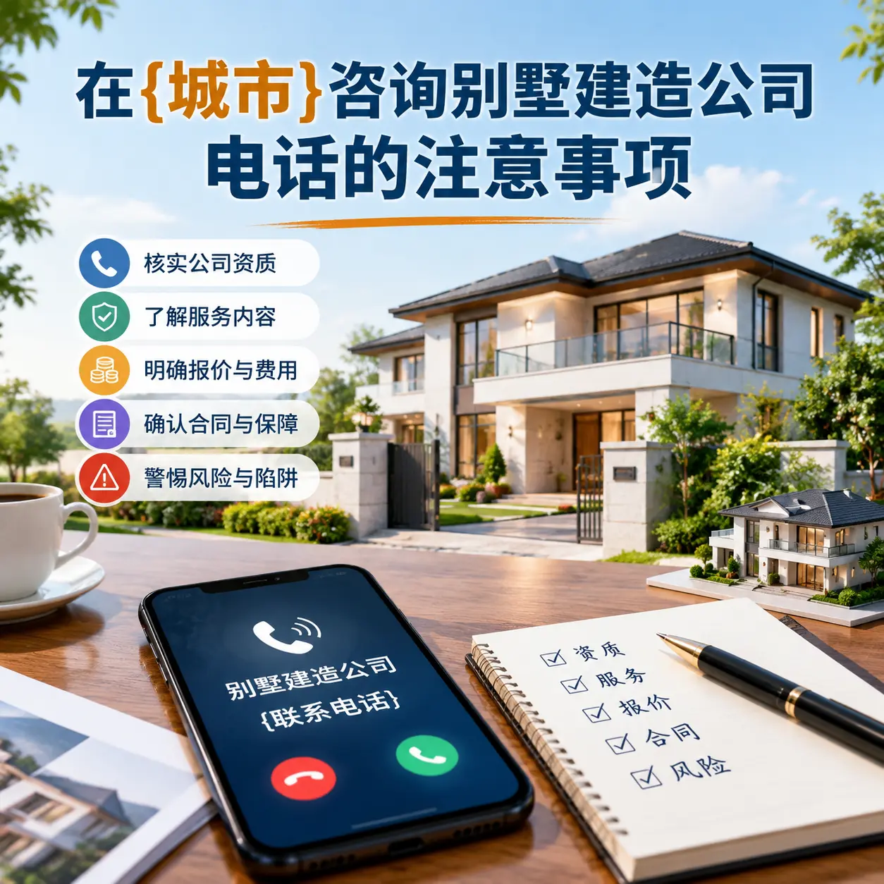 在毕节咨询别墅建造公司电话的注意事项