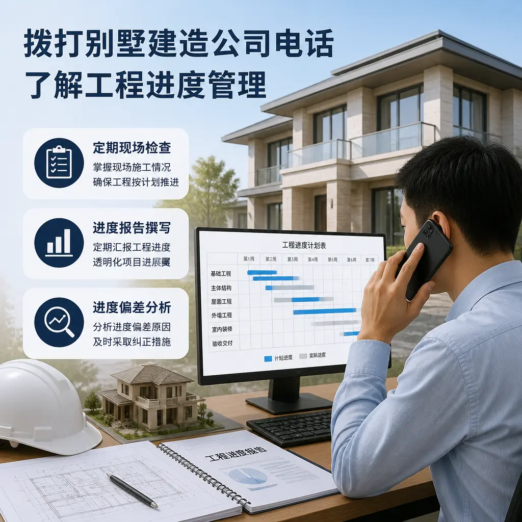 拨打毕节别墅建造公司电话,了解工程进度管理