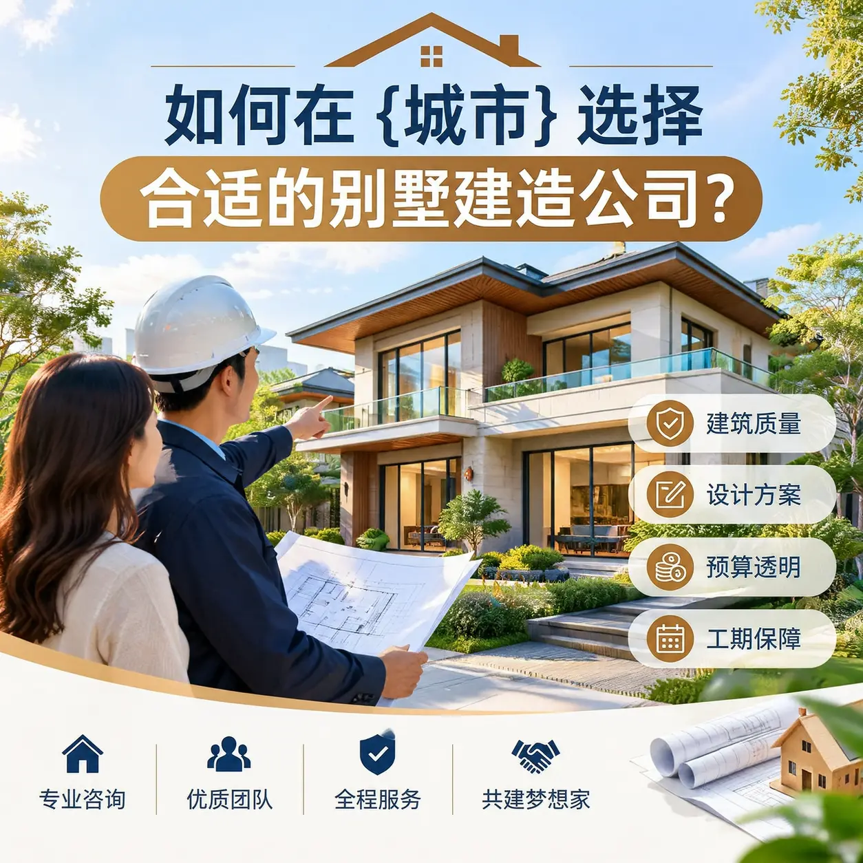 如何在 毕节 选择合适的别墅建造公司？